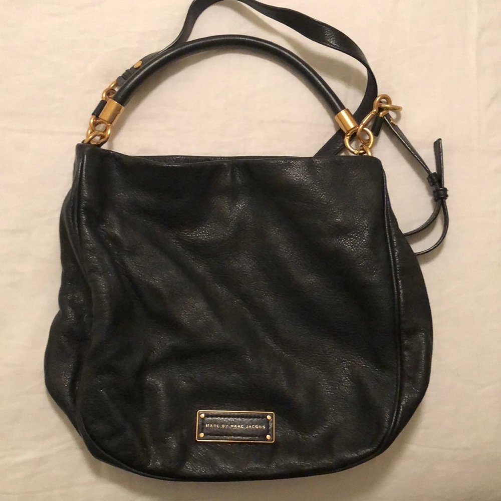 Black hobo bag by Marc jacobs